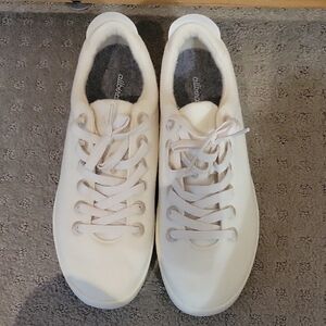 Allbirds Men's 11 White Sneakers Wool Pipers